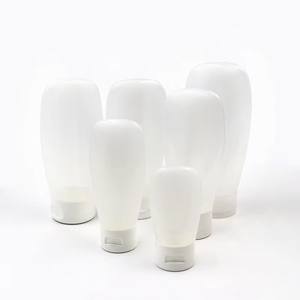 Tube de crème pour les mains transparente 80 ml, nettoyant visage, crème BB, lait corporel, tube en plastique - Product Image 1