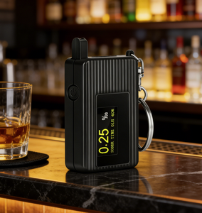 Alcootest haute précision, testeur d'alcool portable certifié CE FCC pour voiture et bar - Product Image 5