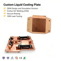 Unité de refroidissement liquide avancée personnalisée en cuivre pour le refroidissement des serveurs IA et le bloc de dissipation thermique pour GPU
