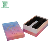 Vente en gros d'emballage de boîte-cadeau de rouleau de derma d'étiquette d'impression privée de luxe personnalisé boîte de papier de qualité supérieure avec logo