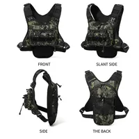 Sac de Poitrine de Course, Gilet de Cyclisme, Sac de Randonnée, Sac de Course à Vélo, Sac de Marathon, Sac Tactique Sportif pour Hommes et Femmes, Sac à Dos de Camping