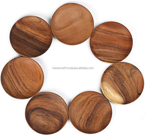 Plateaux de service en bois faits à la main Ustensiles de cuisine de vente chaude pour la maison Hôtel & Restaurant Produit de gros - Product Image 6