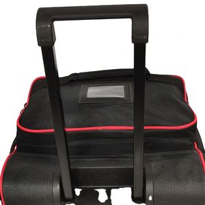 BSCI Factory High Quality Multifunctional Polyester Rolling Duffel <b>Bag</b> Travel <b>Luggage</b> Ice Hockey Trolley <b>Bag</b> <b>with</b> <b>Wheels</b> - Product Image 6