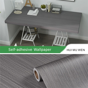 Rollo de papel tapiz autoadhesivo de PVC impermeable ancho, muebles, gabinetes, película decorativa de vinilo, pegatinas de grano de <span class=keywords><strong>madera</strong></span> <span class=keywords><strong>para</strong></span> película de decoración del hogar DIY - Product Image 5