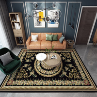 Tapis et carpettes persans 3D imprimés en polyester de haute qualité, fabriqués à la machine, antidérapants, à poils ras, pour salon, chambre à coucher, petit tapis