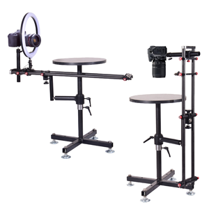 Plateforme rotative horizontale <span class=keywords><strong>et</strong></span> verticale en alliage d'aluminium OEM RingTeam 60 cm 360° pour photographie, exposition <span class=keywords><strong>et</strong></span> stand <span class=keywords><strong>photo</strong></span> - Product Image 2