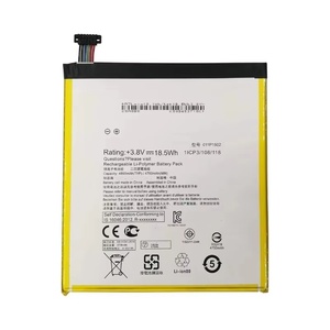 Batterie de remplacement 4890mAh C11P1502 pour <span class=keywords><strong>Asus</strong></span> Tab <span class=keywords><strong>ZenPad</strong></span> <span class=keywords><strong>10</strong></span> Z300C Z300CL Z300CG P01T P023 <span class=keywords><strong>ZenPad</strong></span> <span class=keywords><strong>10</strong></span>.1 Batteries pour tablettes - Product Image 1