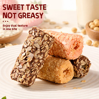 Rouleaux croustillants d'avoine enrobés de chocolat, bonbons, snacks sucrés, biscuits, boîte en vrac, vente en gros, OEM, ODM, marque privée, directement de l'usine, offre spéciale