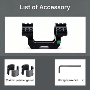 ขาตั้งกล้องแบบ Cantilever ยี่ห้อ BANGBANG พร้อมระบบปรับระดับแนวนอน และความสูงตรงกลาง 1.4 นิ้ว สำหรับท่อขนาด 30 มม./1 นิ้ว สำหรับใช้งานกลางแจ้ง - Product Image 6