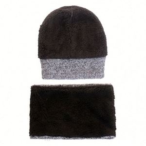 Gorros de Invierno Personalizados con Logotipo, Etiqueta Privada, Venta al por Mayor, Gorros Tejidos Cálidos, Gorro Tipo Beanie, Capuchón, Baberos para Mascotas, Juego de Tres Piezas - Product Image 2
