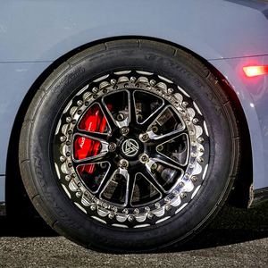 Roues personnalisées XINLAI 5x120 5x112 5x114.3, roues Beadlock, roues monobloc pour Chevrolet Corvette C8 Stingray Ford - Product Image 1