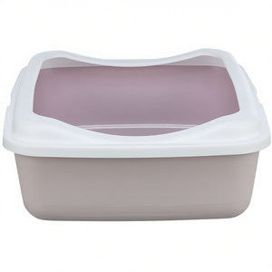 Bac hygiénique classique 37 x 15 x 48 cm, litière pour chat, blanc lilas - Product Image 2