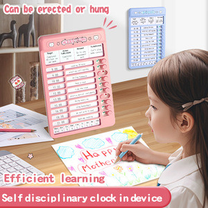 2025 vente chaude vacances Plan d'étude <span class=keywords><strong>livre</strong></span> remplacer le calendrier de base routine quotidienne des enfants organiser la planification papeterie fournitures de bureau - Product Image 3