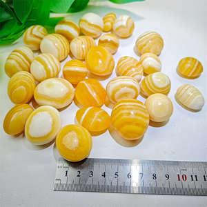 All'ingrosso pietre cadute di <span class=keywords><strong>Calcite</strong></span> arancione cristalli caduti pietre per la meditazione - Product Image 6