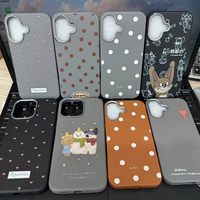 Coques de téléphone de haute qualité en matériau PC, style tendance en Asie du Sud-Est, résistantes aux chocs, pour iPhone 16 Pro et Redmi 14C