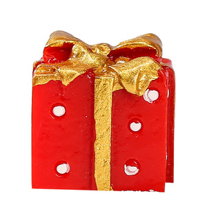 Christmas Figurines Miniature Scene Set Synthetic Resins Glossy Finish Indoor Decorations - Product Image 5
