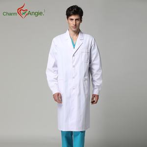 Camice da Laboratorio Unisex per Studenti di Medicina in Tessuto Dobby Poliestere/Cotone Abbigliamento Invernale ed Estivo Fornitura ODM Cina per Medici - Product Image 3