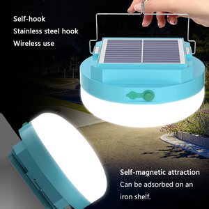 Lampe solaire de camping pliable ultra-légère Banqcn A80 Emergency 250w, nouvelle conception ronde, mini, portable, pour l'<span class=keywords><strong>extérieur</strong></span> - Product Image 5
