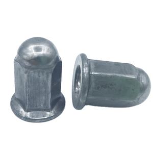 Tuerca de acero inoxidable 316, M3, m4, m5, DIN1587, cúpula de corona hexagonal, tapa de acorn, m8 - Product Image 3