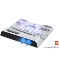 Base de support de chargeur de ventilateur multifonctionnel universel pour contrôleur de jeu PS5/slim/Pro station de charge support de stockage de disque dur mobile