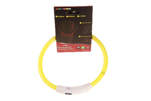 Collar de perro intermitente recargable por USB, suministros para la vida diaria de mascotas al aire libre, collares LED nocturnos para mascotas, productos - Product Image 6