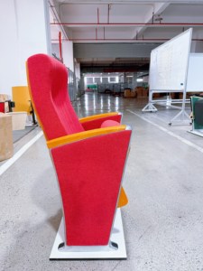 Chaises de cinéma pliantes en alliage d'aluminium au design moderne, sièges de canapé pour salles de conférence, cinémas, églises - Écologiques - Product Image 6
