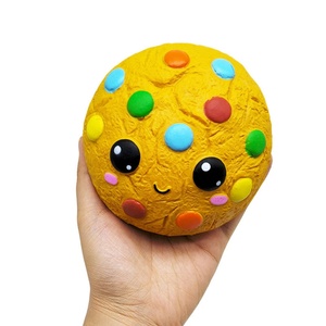Jincan Squeeze Toys Wholesale Spot Squishy Emoticon Cone PU Sandwich Cookies Waffle Pizza Pie & Cake Simulation Slow <b>Rebound</b> - Product Image 2
