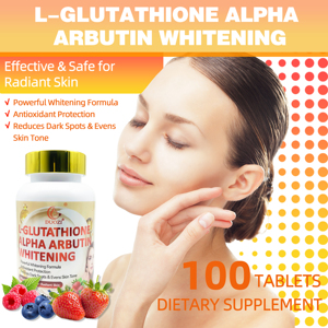 Comprimés Avancés de Glutathion, Vitamine C et <span class=keywords><strong>Arbutine</strong></span> pour le Blanchiment de la Peau, <span class=keywords><strong>l</strong></span>'Élimination des Taches Brunes, <span class=keywords><strong>l</strong></span>'Hydratation et <span class=keywords><strong>l</strong></span>'Anti-Âge - Product Image 3