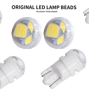 หลอดไฟ LED อัตโนมัติสำหรับรถยนต์ ไฟสีต่างๆ 12V T10 หลอดไฟ LED ชิป 5630 หลอดไฟสำหรับตกแต่งภายในรถยนต์ - Product Image 5