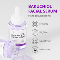 Soin de la peau du visage personnalisé Anti-inflammatoire imperfections pigmentation des taches brunes Hydratation en profondeur Anti-acné Visage Bakuchiol Sérum Huile