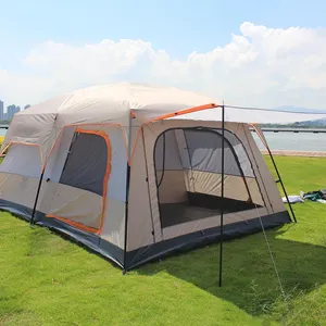 Galecon Camping Accessories Outdoor Tents Camping Outdoor Tent Two Rooms And One Living Room Tent