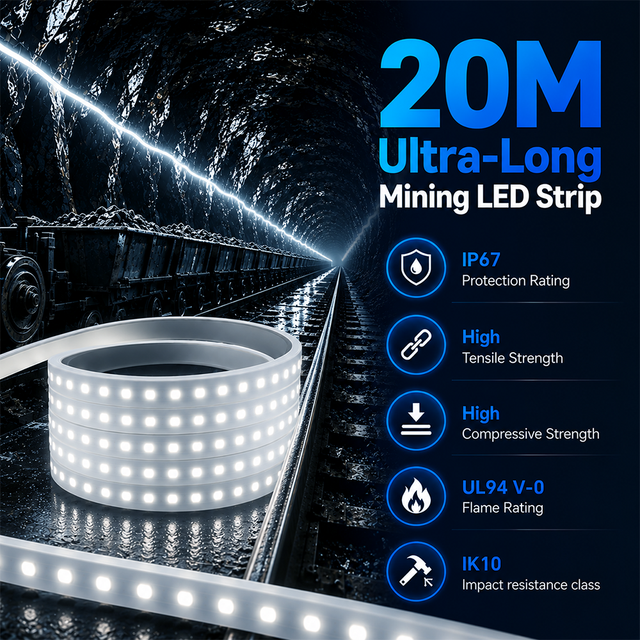 24V 10W 120LEDs SMD 5050 LED Strip Light CRI 80 High Brightness Indoor Use Flexible IP67 Waterproof Wi-Fi Controlled 12mm