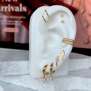 Pendientes de gota de <span class=keywords><strong>Jade</strong></span> blanco y ópalo chapado en oro auténtico, 18k, borla dorada, Plata de Ley S925, pendientes de bola de cristal, joyería - Product Image 5