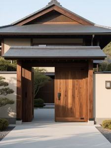 La <span class=keywords><strong>porte</strong></span> principale est conçue comme une <span class=keywords><strong>porte</strong></span> <span class=keywords><strong>d</strong></span>'<span class=keywords><strong>entrée</strong></span> <span class=keywords><strong>en</strong></span> <span class=keywords><strong>bois</strong></span> à double battant, adaptée aux portes <span class=keywords><strong>en</strong></span> <span class=keywords><strong>bois</strong></span> utilisées dans les maisons - Product Image 4