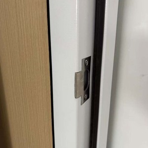 Puertas de Acero Contra Incendios Modernas a Precio de Fábrica, Puertas Comerciales de Hoja Simple <span class=keywords><strong>para</strong></span> Hoteles, Interiores/Exteriores, con Marco y Superficie Acabada, <span class=keywords><strong>para</strong></span> Supermercados - Product Image 3