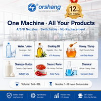 Nouvelle machine automatique 2026 pour le remplissage, le bouchage, la scellage et l'étiquetage de petites bouteilles de liquide, avec nettoyage en un seul geste