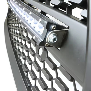 Parrilla Delantera ABS con Luz/Barra de Luz para Automóviles 2014-2021, Compatible con Gx460 Harrie - Product Image 5