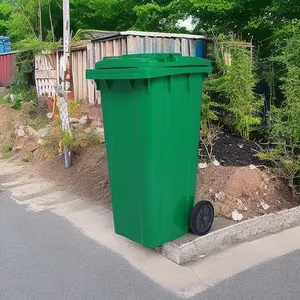 Benutzer definierte 240L Outdoor Street Mülleimer Mülleimer Urban Recycle Kunststoff abfall Mülleimer Mülleimer