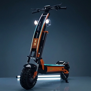 Scooter 72V pour adultes, grande roue de 13 pouces, aluminium, haute vitesse, 40AH, double moteur, étanche - Product Image 3