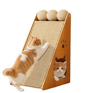 L Tipi Sisal Modern Klasik Çevre Dostu Kedi Tırmalama Tahtası Aşınmaya Dayanıklı Tırmalama Direği Oyuncak Toplu Evcil Hayvan Tırmalayıcısı - Product Image 4