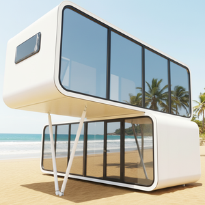 Роскошная кровать из дерева и стали «Космический яблоко» |   Портативный модульный мини-дом |   Сборный контейнерный дом-вилла |   Мобильный капсульный дом - Product Image 1