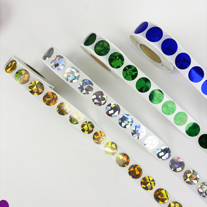 Mới Nhất 16Mm Vòng Tròn Scratch Off Sticker Tiết Kiệm Thẻ Cào Dán Nhãn Dán Giấy Lớn Bị Gãy Shard Hiệu Ứng Hình Tròn - Product Image 1