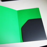Carpeta de archivos A4 de papel personalizado, carpeta de publicidad de impresión para documentos, carpeta de presentación A5, regalo