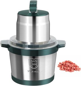 Picadora de Carne Doméstica Profesional Pequeña, Picadora Eléctrica de Acero Inoxidable, Máquina Eléctrica para Picar Carne para Uso Doméstico - Product Image 1