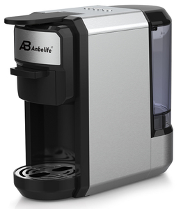 Cafetera Eléctrica Anbolife 3 en 1 para Cápsulas, 19 Bares de Presión, para Cappuccino y Latte, Ideal para Hoteles y Hogares - Product Image 1