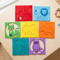 Feuilles de tissu en microfibre écologiques en gros pour l'artisanat de la maternelle, pour les projets artistiques DIY des enfants, couleur, taille et épaisseur personnalisables, en pack