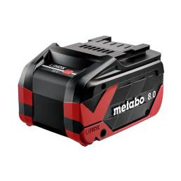 แบตเตอรี่ Metabo 18V LiHDX 8.0 Ah อุปกรณ์เสริมเครื่องมือไฟฟ้า - Product Image 3