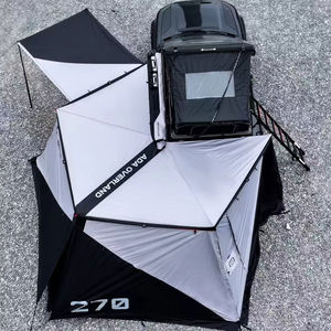 Toldo para Auto ADA OVERLAND Fashion con Revestimiento de Grafeno 270 de 2m/2.5m, Duradero, de Montaje Rápido y Autoportante, Toldo Lateral para Acampar en Vehículos 4x4 - Product Image 1