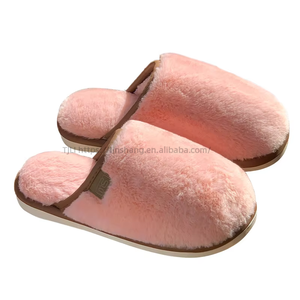 High Quality Winter Fluffy Plush Designer <b>Slippers</b> Platform <b>Mules</b> Furry <b>Slippers</b> Shoes Indoor Home Fur <b>Slippers</b> for Women - Product Image 5