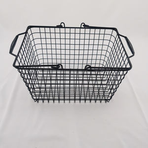 रचनात्मक nordic आयत मिनी लोहा पर्यावरण के अनुकूल बहुक्रियाशील शॉपिंग कार्ट मॉडल कॉस्मेटिक उपकरण भंडारण टोकरी अनुकूलित - Product Image 3